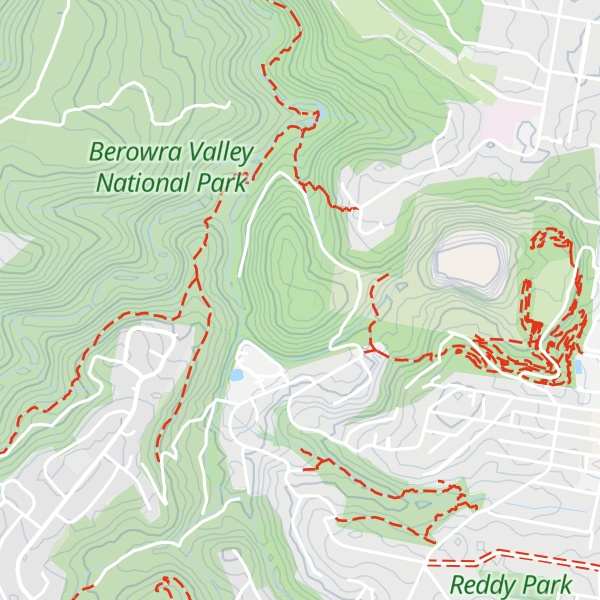 Map of Joes Mountain