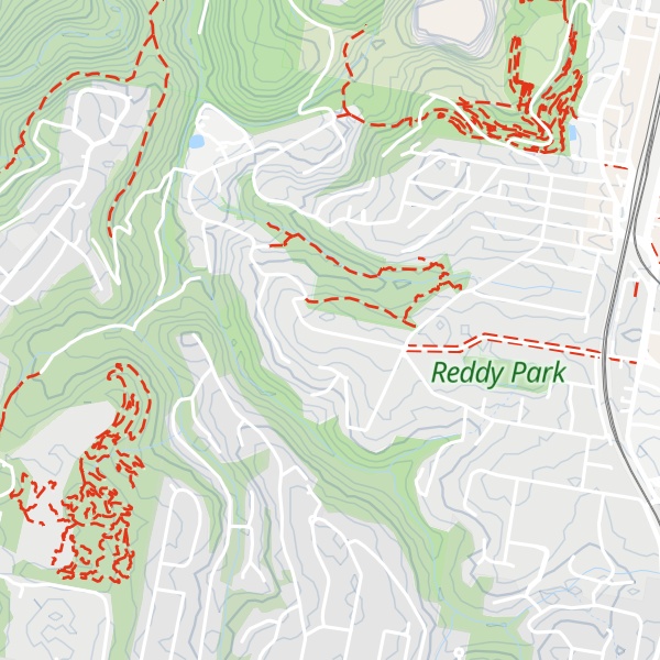 Map of Mount Pretoria