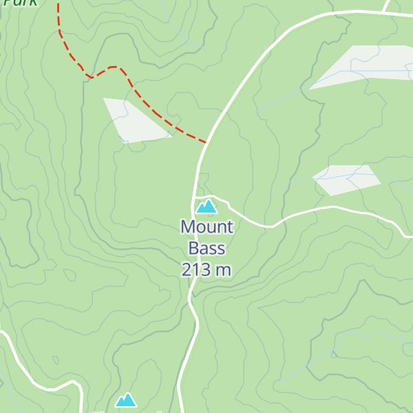 Map of Mount Bass