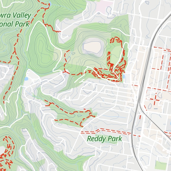 Map of Mount Errington