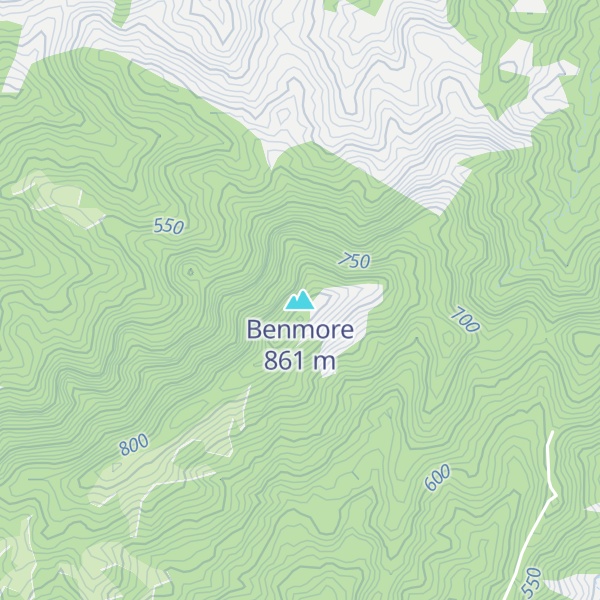 Map of Benmore