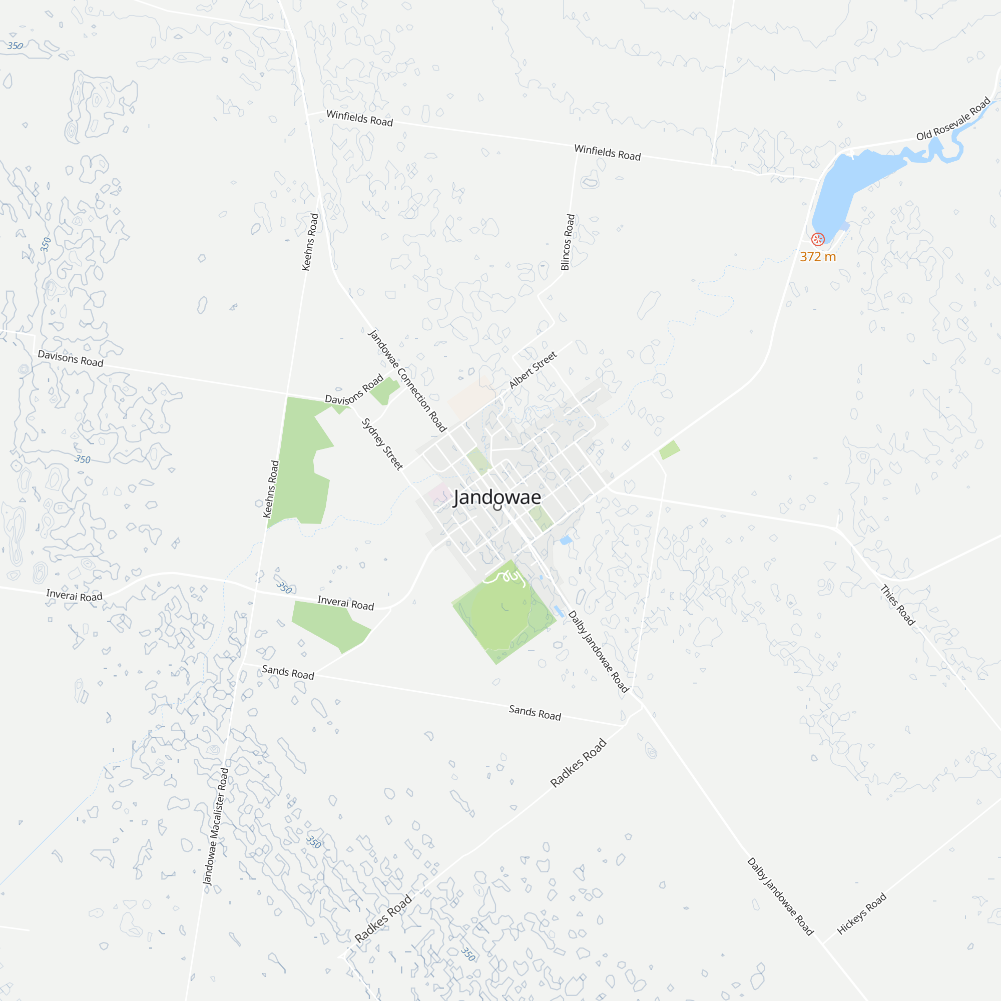 Jandowae Visitor Information Centre map