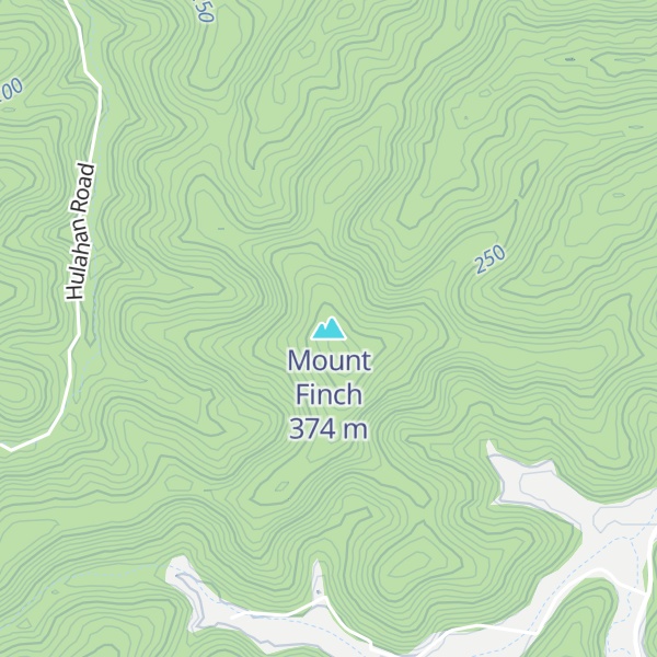 Map of Mount Finch