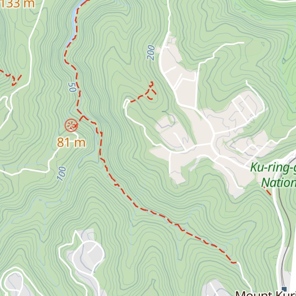 Map of Gundah Ridge