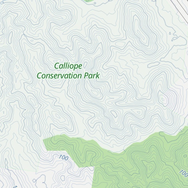 Map of Mount Martin