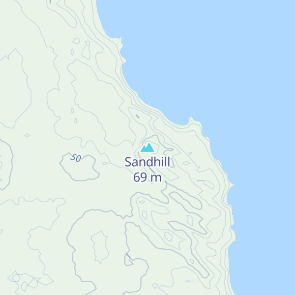 Map of Sandhill