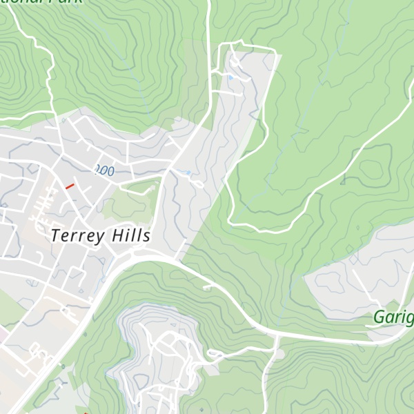 Map of Tumbledown Dick Hill
