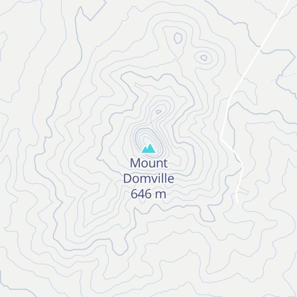 Map of Mount Domville