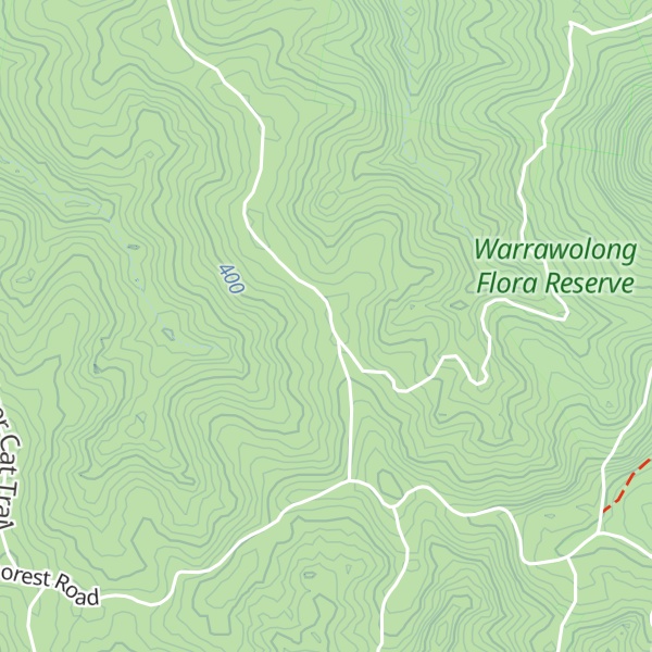 Map of Bar Lookout