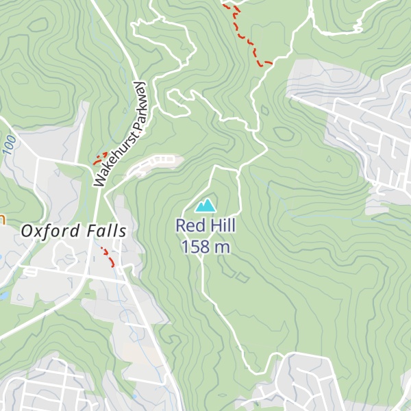 Map of Red Hill