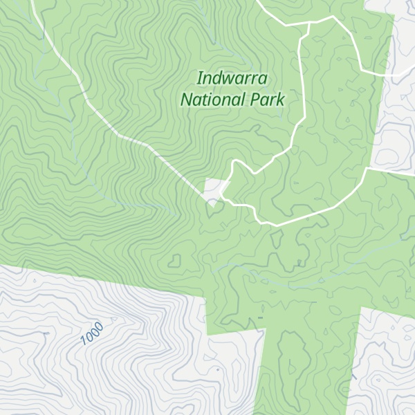 Map of Mount Tingha