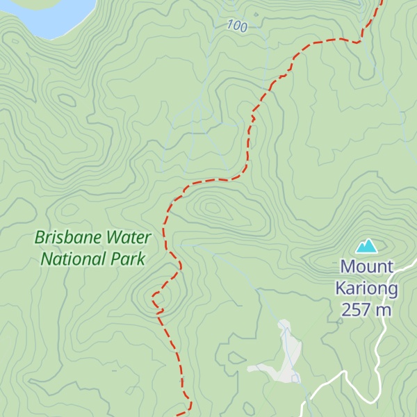 Map of Leochares Peak