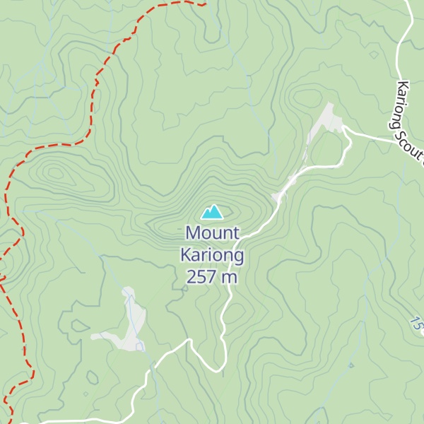 Map of Mount Kariong
