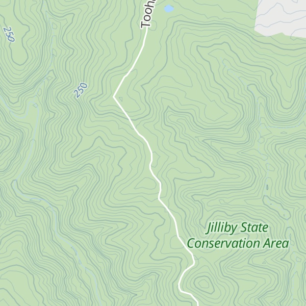 Map of The Rocky Knob