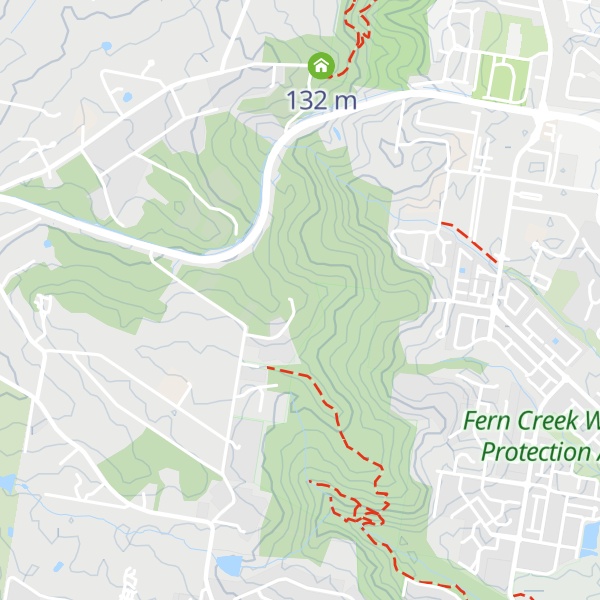 Map of Foleys Hill