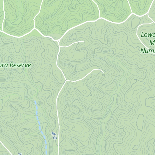 Map of Watagan Mountains