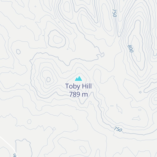 Map of Toby Hill