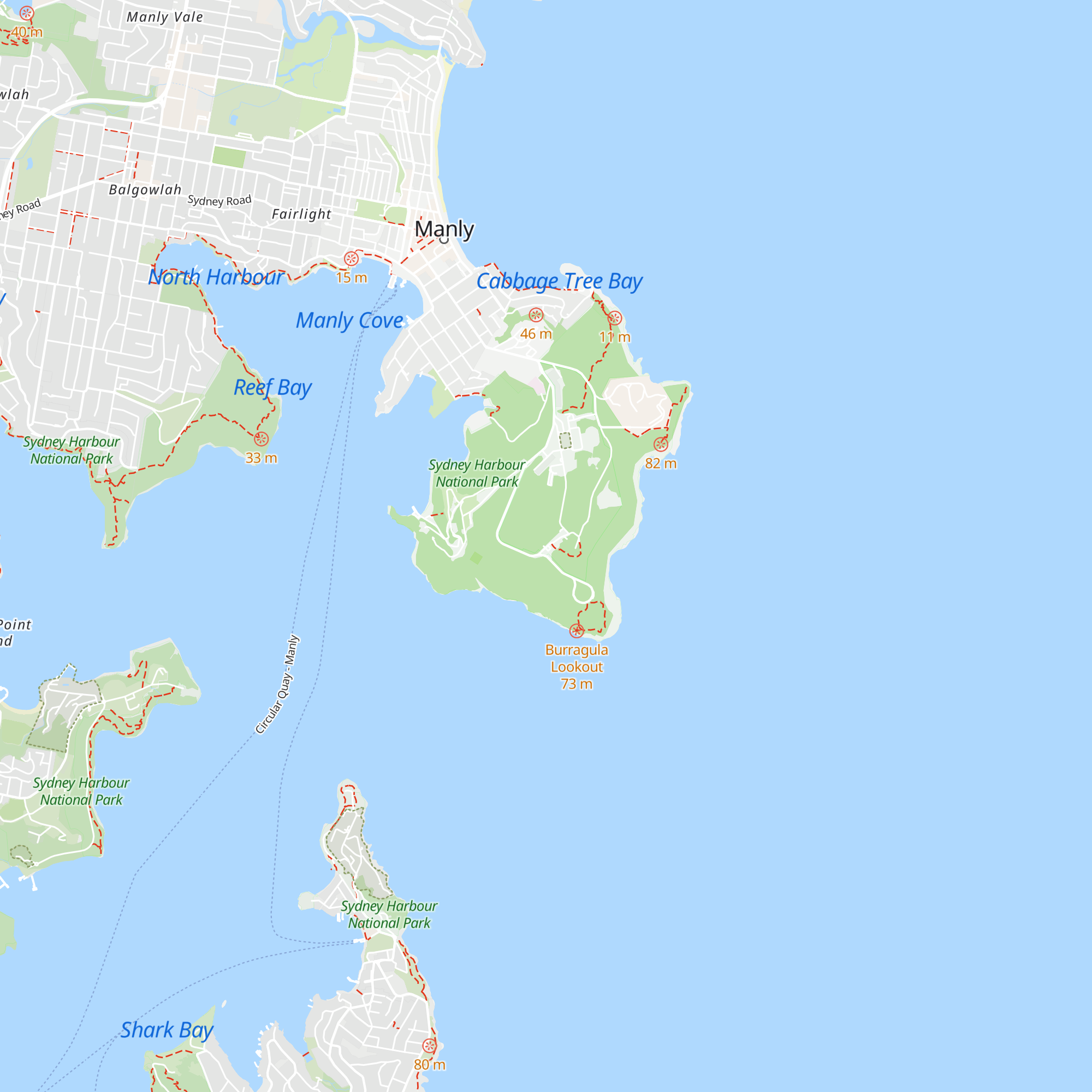 North Head Sanctuary Visitor Centre (206) map