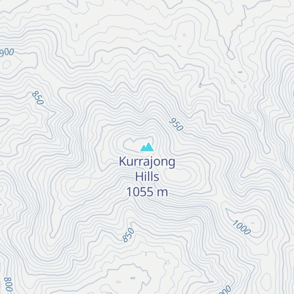 Map of Kurrajong Hills