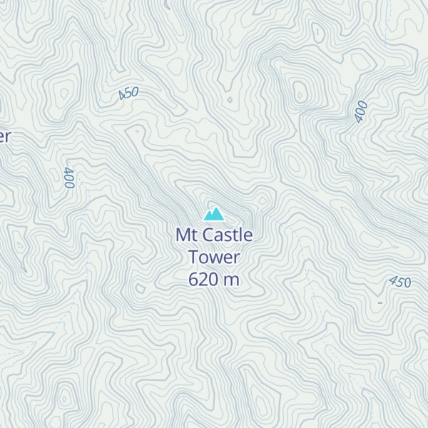 Map of Mt Castle Tower