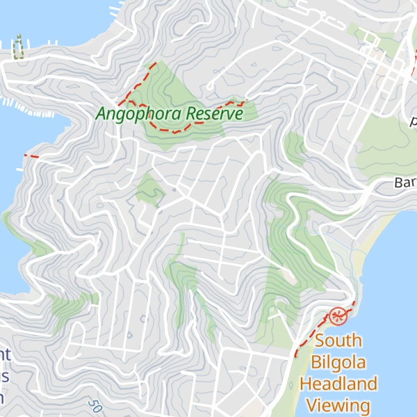 Map of Bushrangers Hill