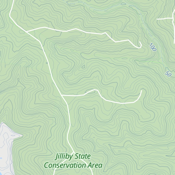 Map of Blackbutt Ridge