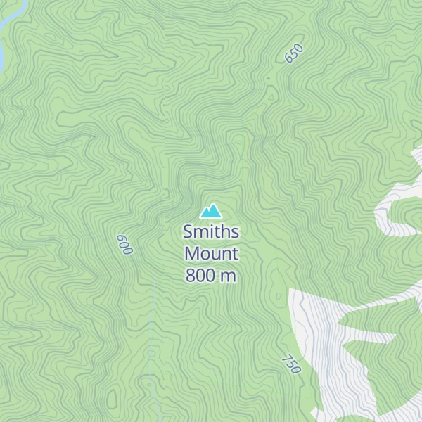 Map of Smiths Mount