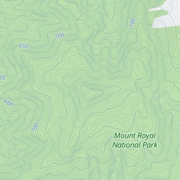Map of Mount Carrow