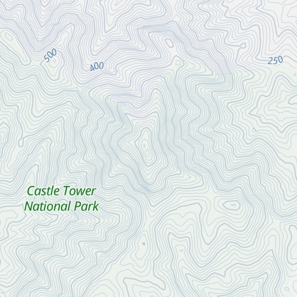 Map of Mount Stanley