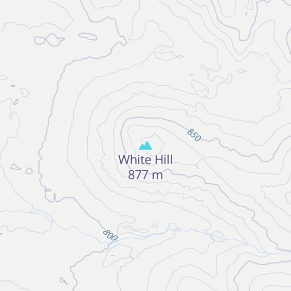 Map of White Hill