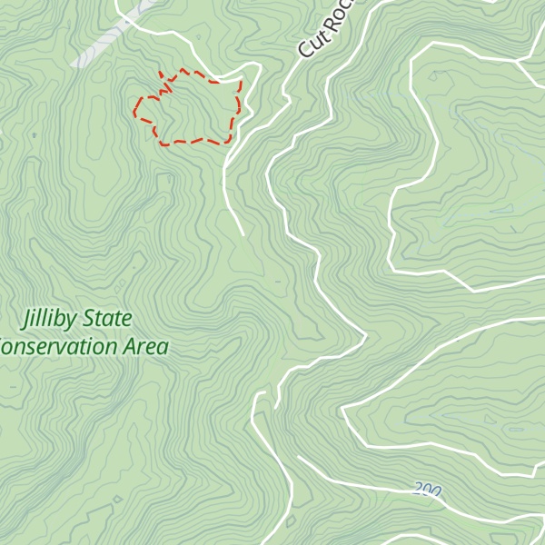 Map of Plank Hill