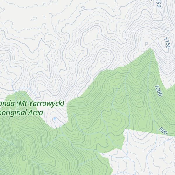 Map of Blenheim Hills