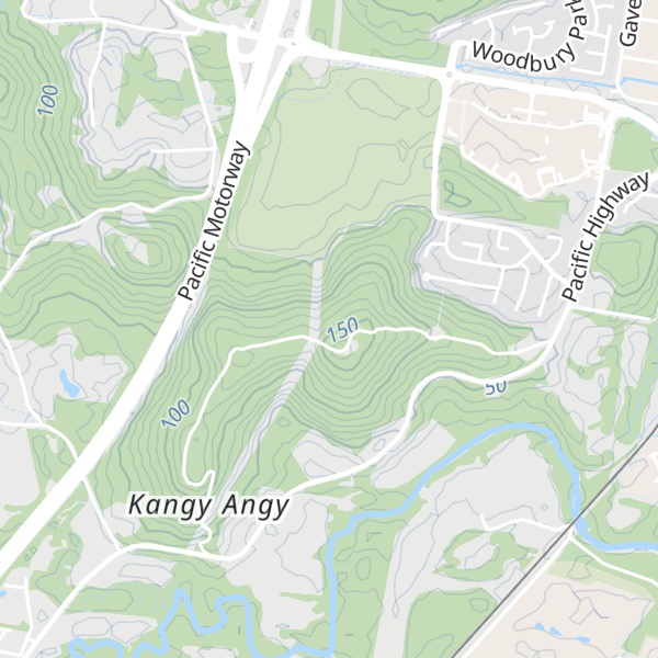 Map of Mount Tangy Dangy