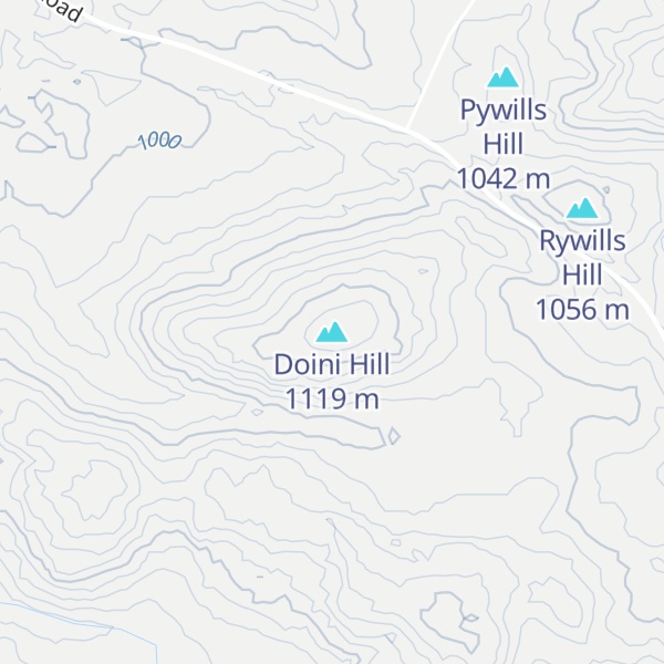 Map of Doini Hill