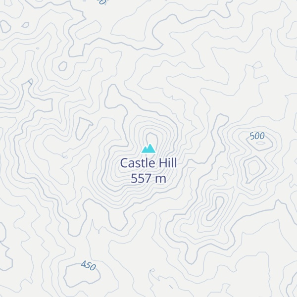 Map of Castle Hill