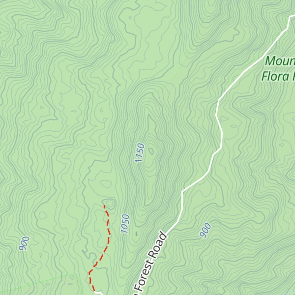 Map of Mount Lumeah