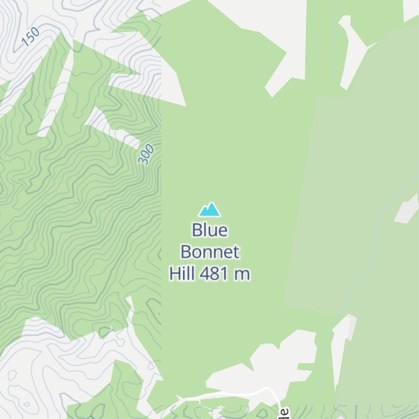 Map of Blue Bonnet Hill