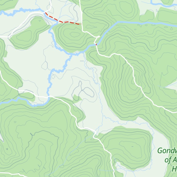 Map of Bald Hill
