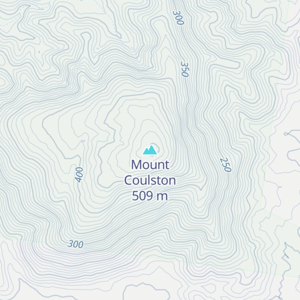 Map of Mount Coulston