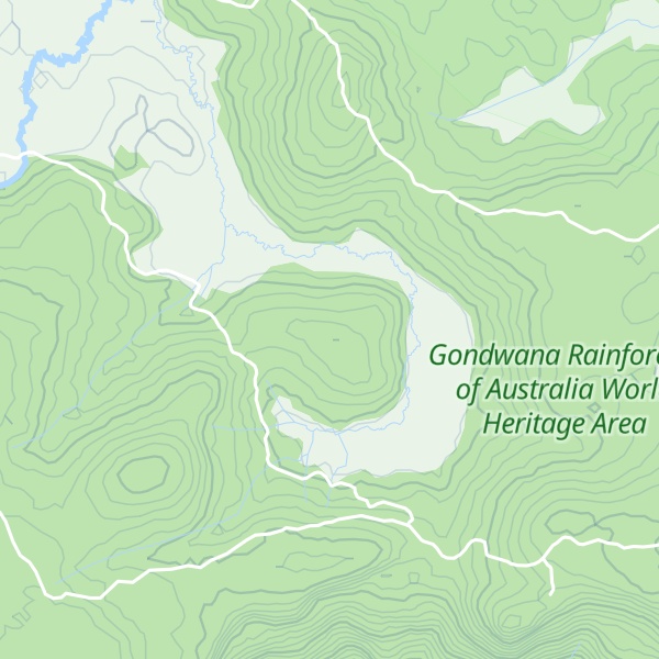 Map of Wallaby Hill