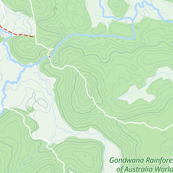Map of Aeroplane Hill
