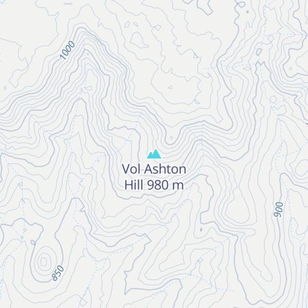 Map of Vol Ashton Hill