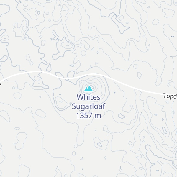 Map of Whites Sugarloaf