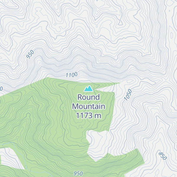 Map of Round Mountain