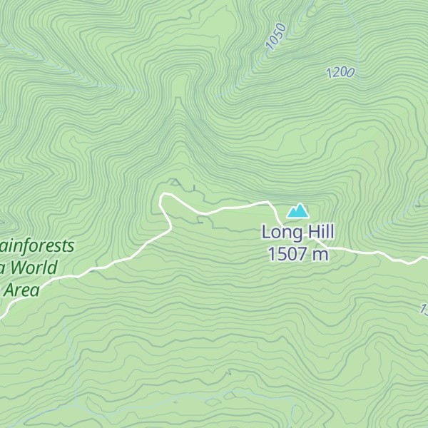 Map of Mount Carson