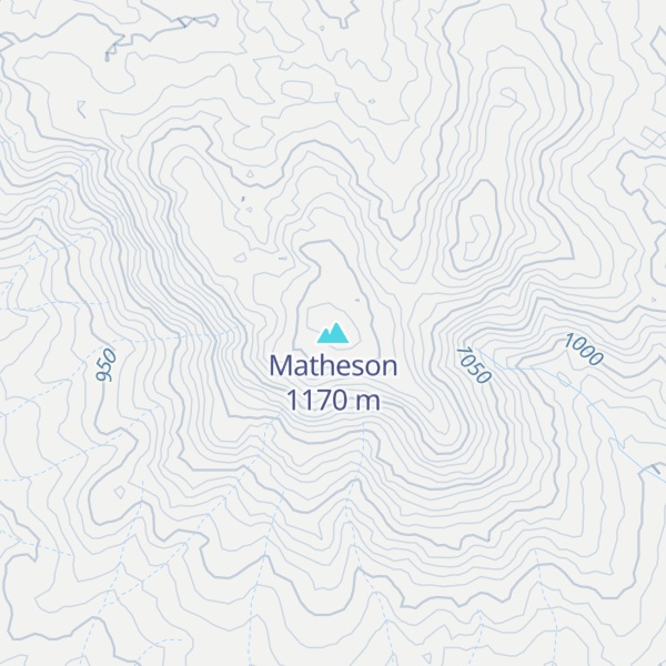 Map of Matheson