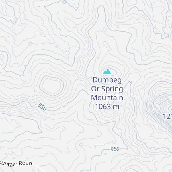 Map of Spring Mountain