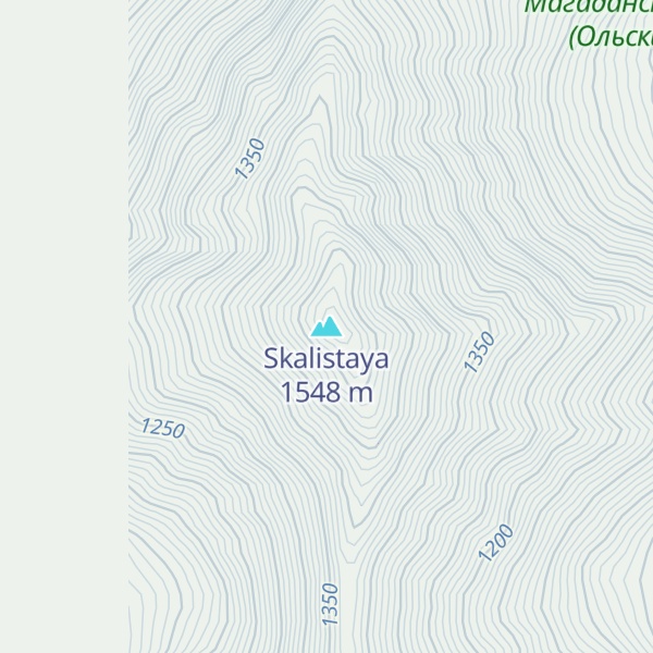 Map of Skalistaya