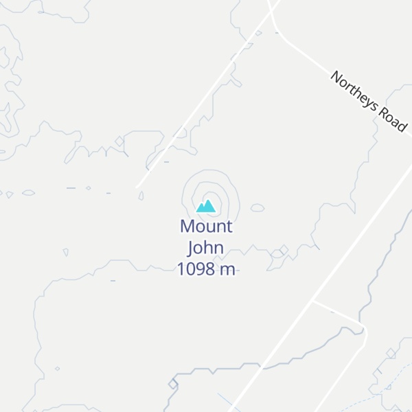 Map of Mount John