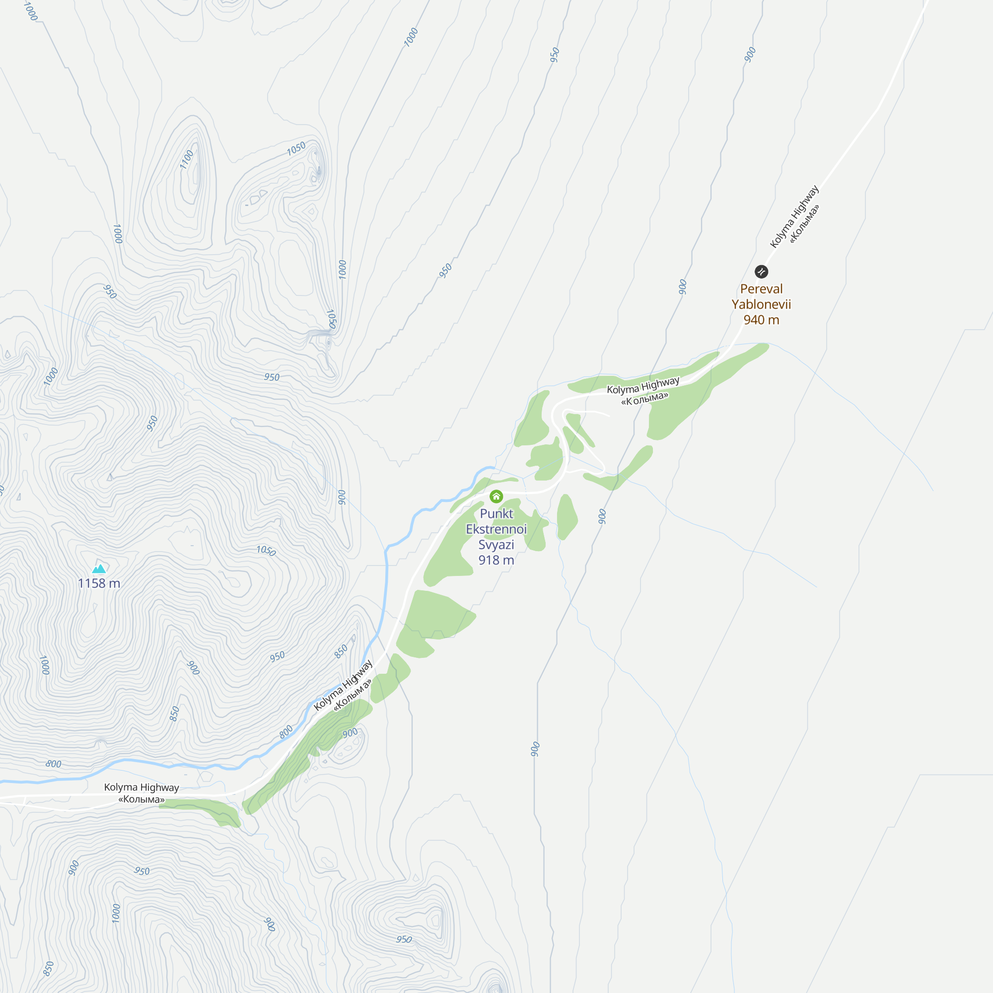 Punkt Ekstrennoi Svyazi map